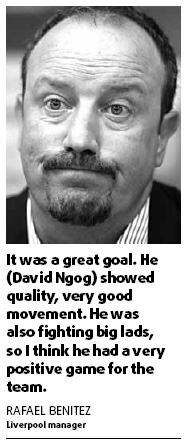 Benitez takes heart from gritty Liverpool understudies