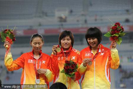 100-meter champion caught doping