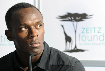 Bolt plans to move up to the 400 metres