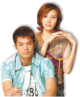 Different strokes for badminton's love birds in 2009