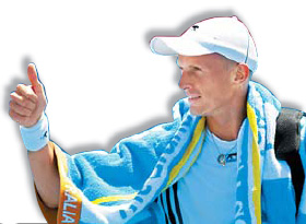 I'm no Paris Hilton, says low-key Russian Davydenko