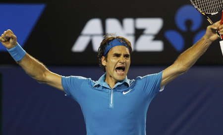 Federer wins 16th Grand Slam title