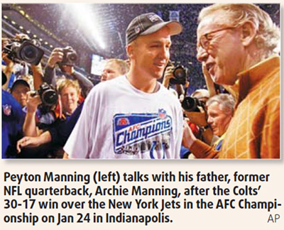 A big, easy choice for father Archie