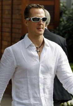 Schumacher says things are looking up