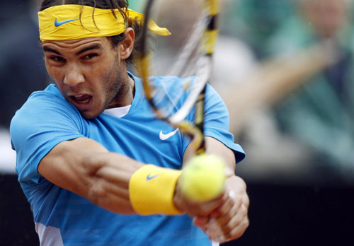 Nadal beats Ferrer to win Rome Masters
