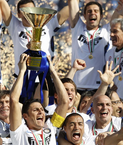 Inter Milan nervously seal Serie A title