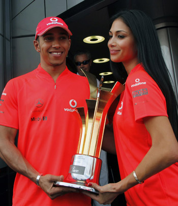 Hamilton smiles while Red Bull smarts