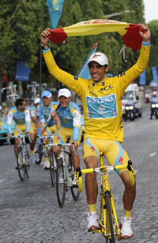Contador wins his 3rd Tour de France