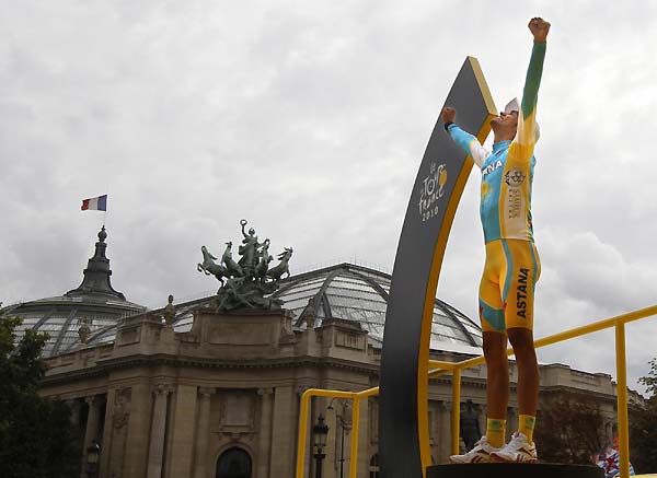 Contador wins his 3rd Tour de France