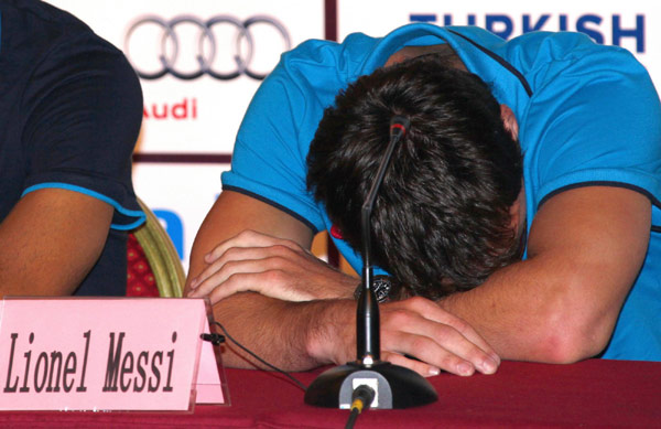 Little Messi shoulders big weight for his club