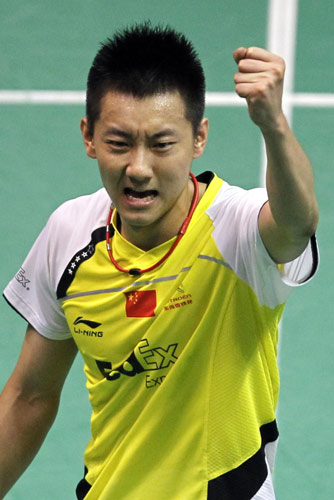 China wins men's singles, mixed doubles of badminton worlds