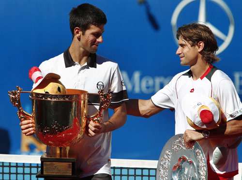 Djokovic, Wozniacki crowned in Beijing