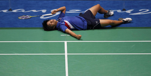 Chinese shuttlers pocket 9th Asiad title