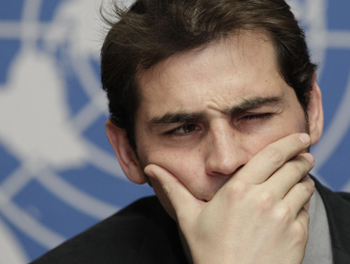 Casillas named Ambassador for UN anti-poverty goals