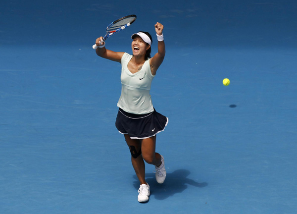 Finally, here comes the Chinese Slam finalist