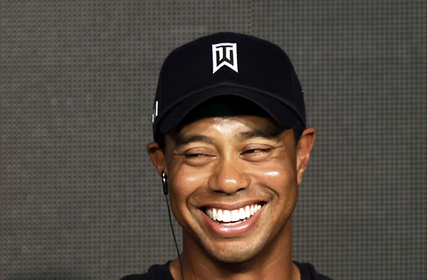 Tiger Woods, Liu Xiang meet in Beijing