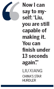 Liu takes success in his stride Liu takes success in his stride