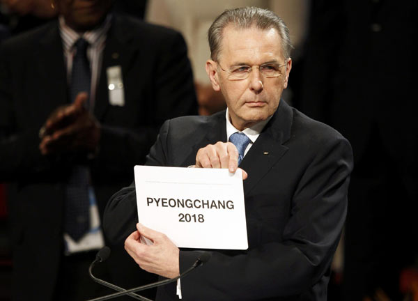 Pyeongchang finally wins 2018 winter Olympics bid