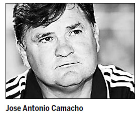 Camacho arrives in China for new post Camacho arrives in China for new post