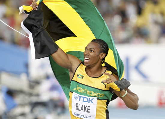 'Crazy' Blake ahead of schedule in upstaging Bolt