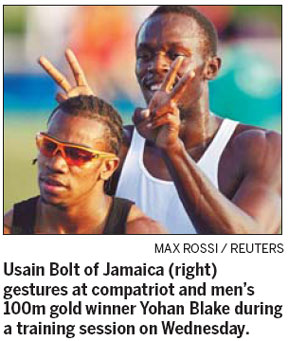 He's back, he's upset, and he's really fast He's back, he's upset, and he's really fast