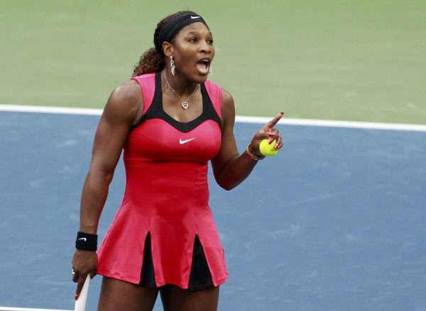 Williams escapes with fine for umpire abuse Serena escapes with fine for umpire abuse