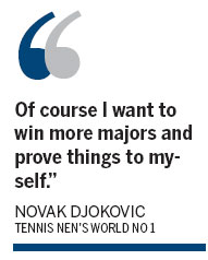 Djokovic in hunt for career slam Djokovic in hunt for career slam