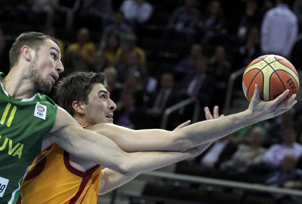 Macedonia, Spain through to Eurobasket semis Macedonia, Spain through to Eurobasket semis