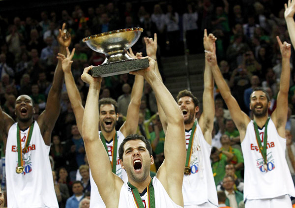 Spain retain European basketball title Spain retain European basketball title