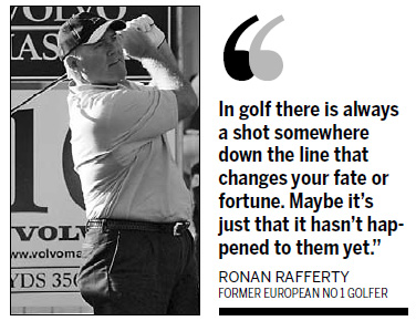 Luke Donald and Lee Westwood have reached the summit of the world rankings without landing a major, but former European No 1 Ronan Rafferty believes it is simply a matter of time before the pair lift one of golf's four most coveted trophies. Donald, Westwood need Lady Luck's help