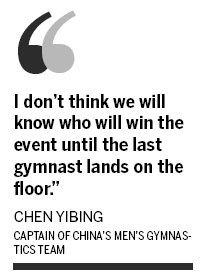 The Japan men's gymnastic team is always looking for a chance to defeat its Chinese counterparts. Japan narrowly lost to China in the men's team all-round event at the Rotterdam World Championships last year. Japan keen to pass China
