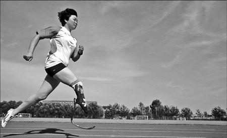 The Cheetah has given amputees like Oscar Pistroius a new lease on their athletic lives. Artificial leg, but natural talent