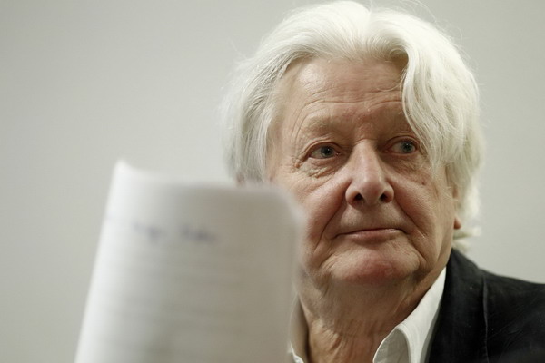 Andrew Jennings, author of 'Foul Play (The Secret World of FIFA),' attends a public hearing of the Committee on Education, Culture and Sport of the Federal Senate of Brazil in Brasilia Oct 26, 2011. Call to bar corruption from World Cup preparations