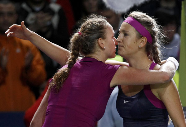 Kvitova lets her racket do the talking