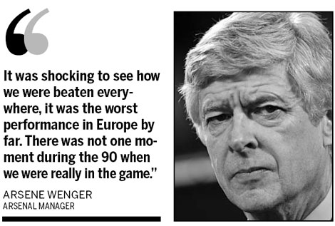 Not much good to take from Arsenal's disastrous night