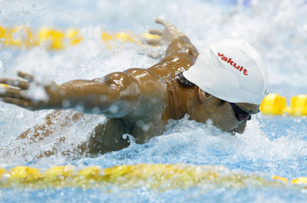 China's Wu takes sliver in London test event China's Wu takes silver in London test event