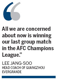Defending Chinese Super League champion Guangzhou Evergrande has been rocked by the internal punishment it meted out to Dario Conca after the Argentinean striker's recent outburst against head coach Lee Jang-soo. Evergrande fully focused on mission in Thailand