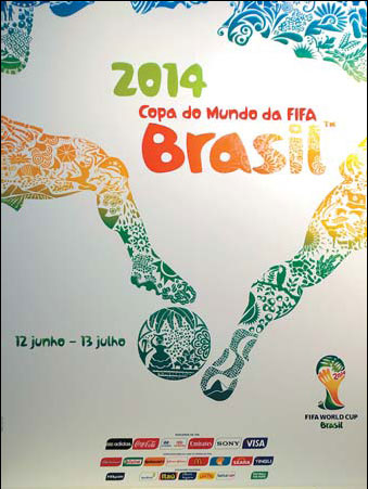 Brazil unveils official poster