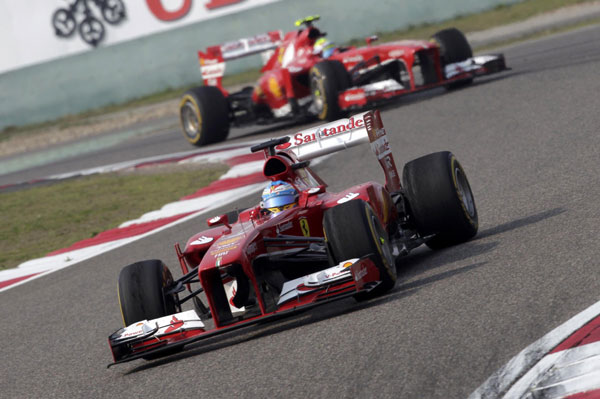 Alonso imperious in Shanghai win