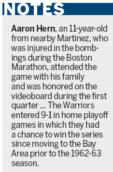 Warriors eliminate Denver