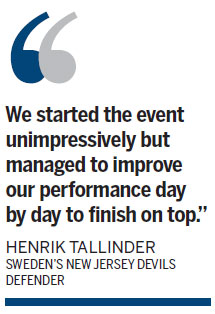 Sweden grabs world title on home ice