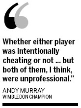 Murray slams 'unprofessional' peers suspended for doping