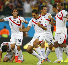 Winners and losers at the 2014 World Cup