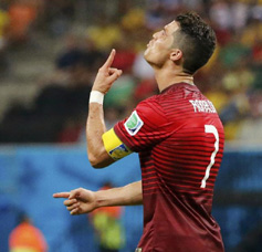 Winners and losers at the 2014 World Cup