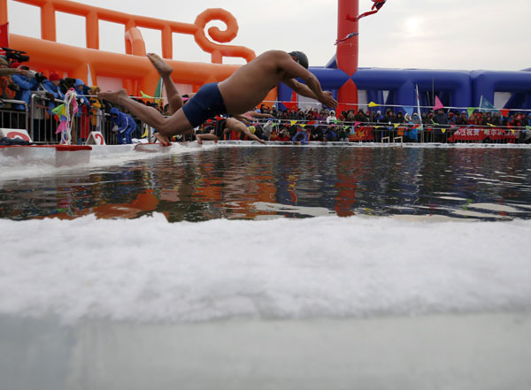 Make a splash in ice and snow