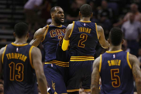 Irving scores career-high 57 to lead Cavs past Spurs