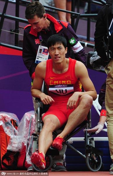 Emotional farewell from Olympic hurdler Liu Xiang