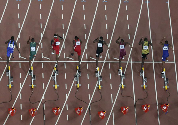 China's Su reaches 100m final