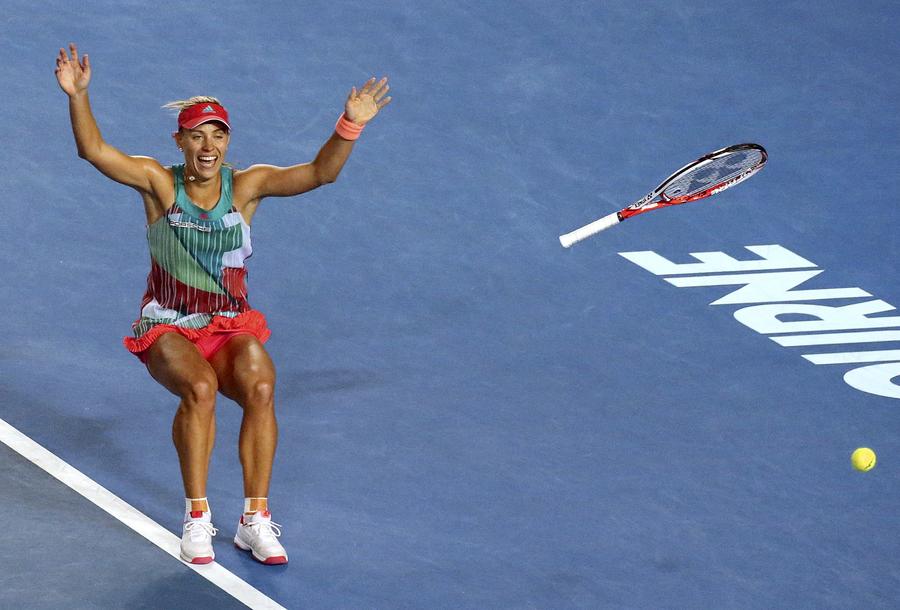 Angelique Kerber wins women's singles final at Australian Open