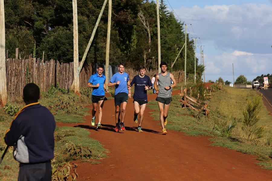 Training for Olympic glory in Kenyan town